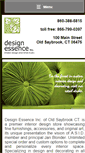 Mobile Screenshot of designessenceinteriors.com