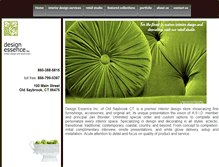 Tablet Screenshot of designessenceinteriors.com